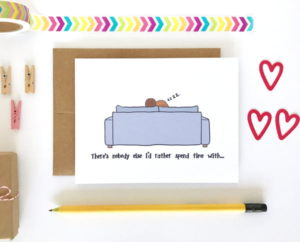 Nobody Else Valentine's Day Card, Anniversary Card