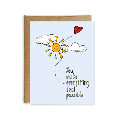 All Things Are Possible, Valentine Card, Love Card