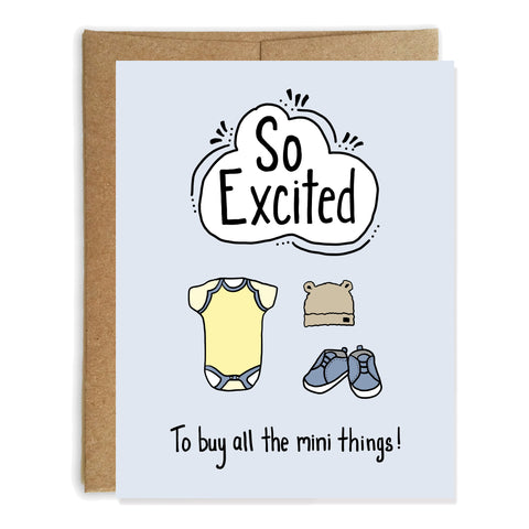 All the Mini Things, New Baby Card