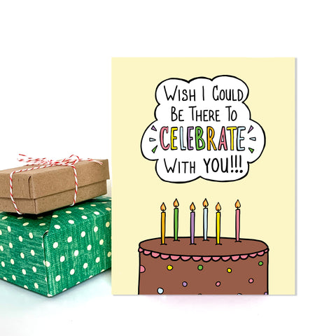 Celebrate With You, Happy Birthday Card