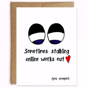 Online Creeper, Valentine's Day Card