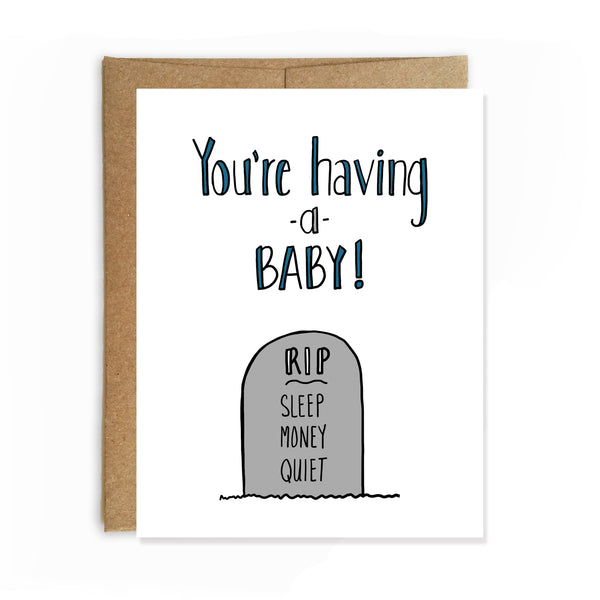 Having a Baby, Congratulations Card