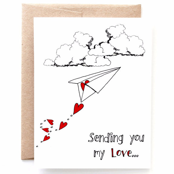 Sending You My Love, Thinking of You Card