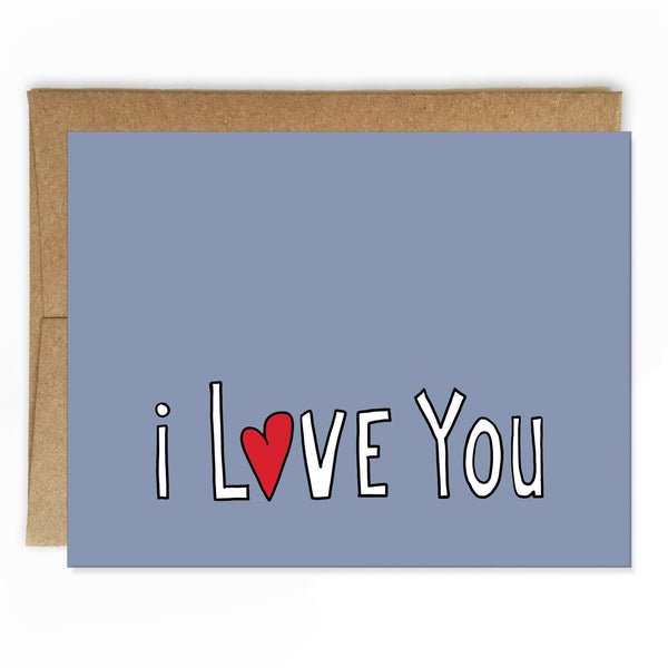 Simply Stated Love Card