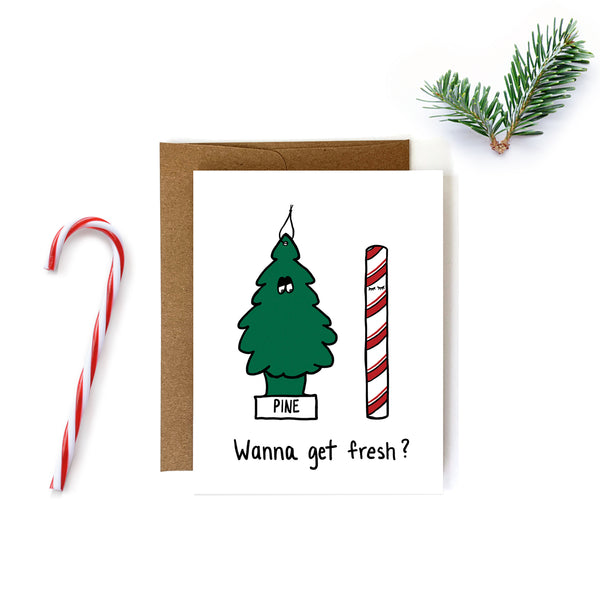 Get Fresh, Funny Christmas Card