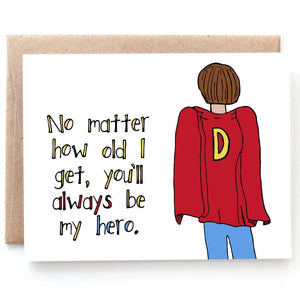 Dad Hero Father's Day Card