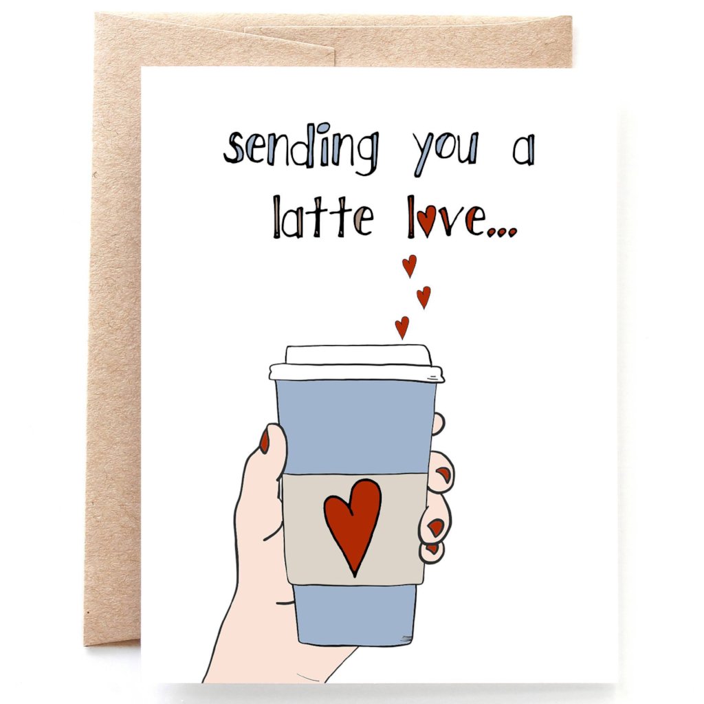 Latte Love Coffee Card