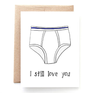 Tighty Whities, Funny Love Card, Valentine's Day Card